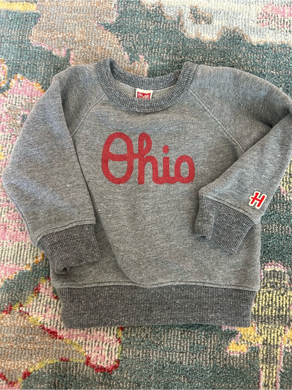 Homage Ohio State crewneck 12-18 months